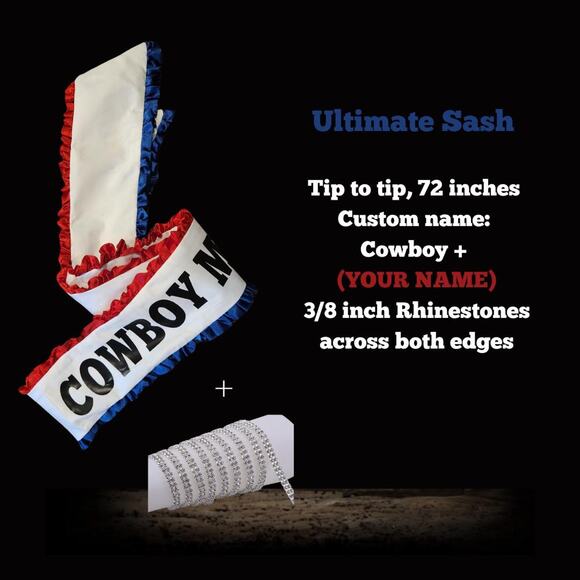 Cowboy Carter Inspired Sash (3-4 weeks lead time) main image 5